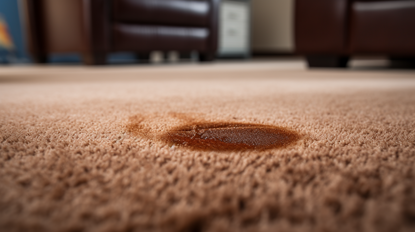 how to get coffe from the carpet