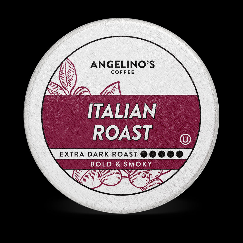 Italian roast 2024 coffee k cups