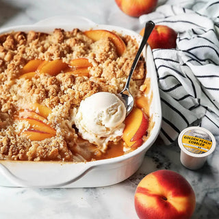 Golden Peach Cobbler