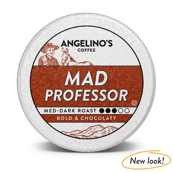 Angelino's Mad Professor - Medium-Dark Roast Reserve 24ct Keurig