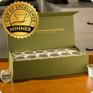 Cup of Excellence Tasting Set | 12 Different Top-Ranked Coffees (12 cups)