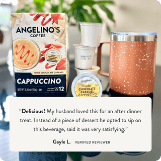 White Chocolate Caramel Cappuccino