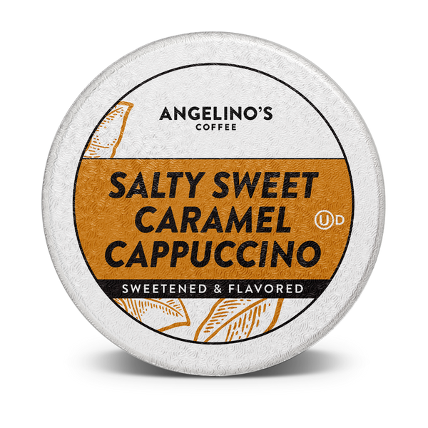 Salty Sweet Caramel Cappuccino – Angelino's Coffee